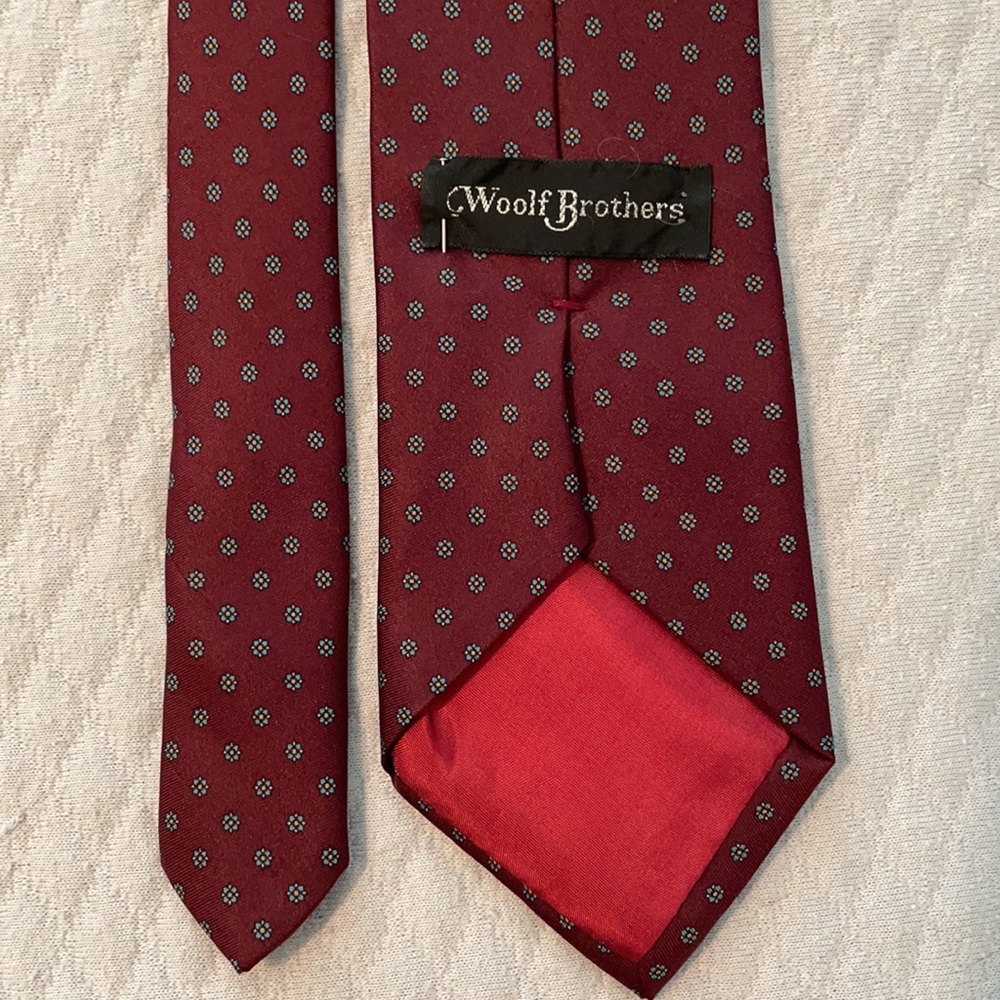 Woolf Brothers silk tie